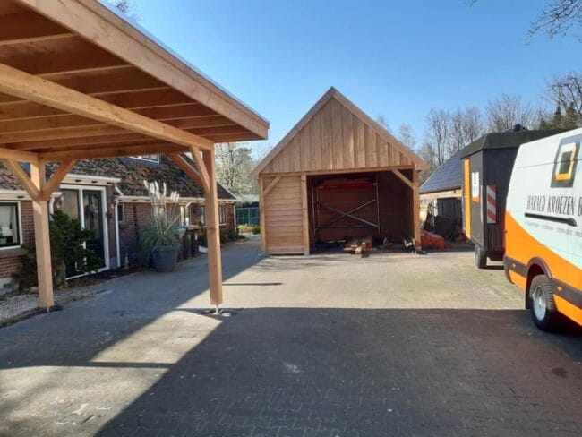 Carport, Schuur en Schutting