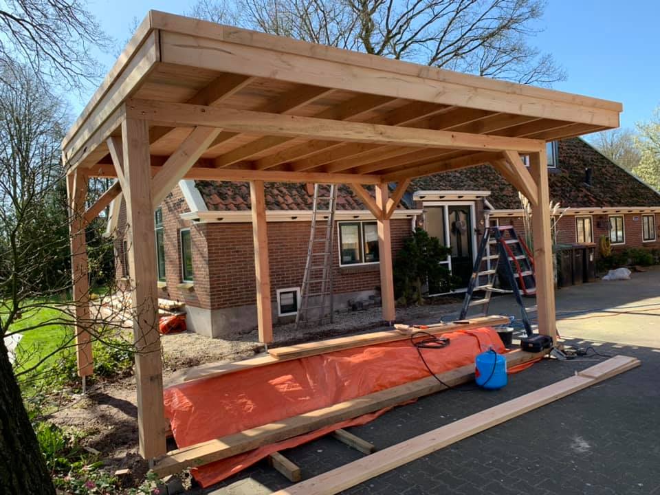 Schuur, Carport Schutting | Harald Kroezen Bouw 92236019_2540856286230688_2421890624664895488_n