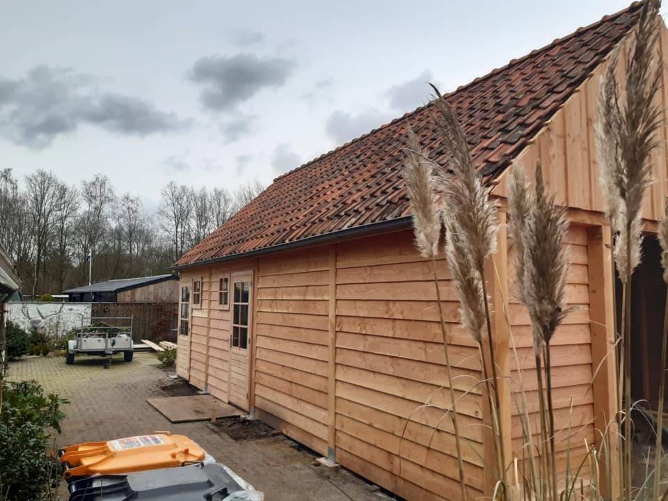 Schuur, Carport Schutting | Harald Kroezen Bouw 92312323_2540856232897360_4461778405527912448_n