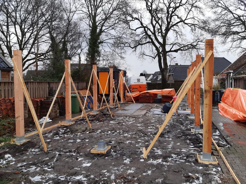 Schuur, Carport Schutting | Harald Kroezen Bouw 92450009_2540856072897376_5610866677592883200_n