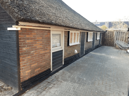 Gevel renovatie Wanneperveen