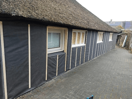 Gevel renovatie Wanneperveen