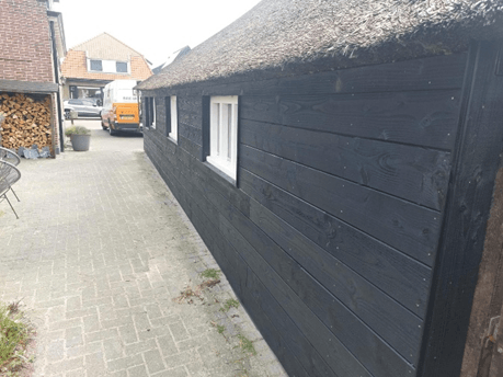 Gevel renovatie Wanneperveen