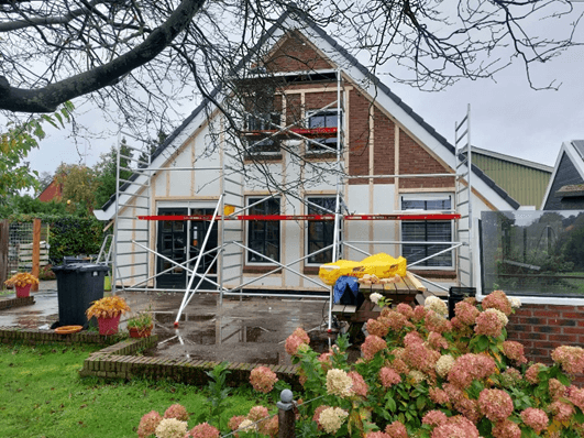 vernieuwing gevel - Nieuw Balinge