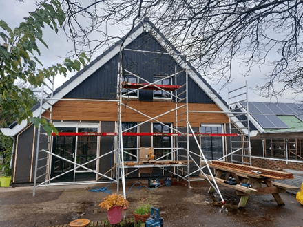 vernieuwing gevel - Nieuw Balinge